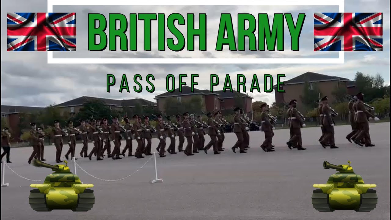 British Army Pass Off Parade - Pirbright 06/10/2023