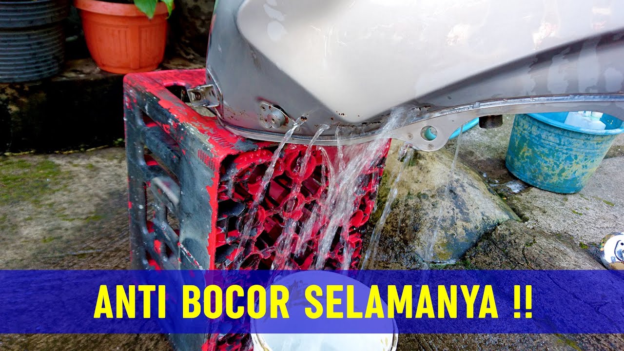 Resin Butek + Epoxy = Dadah Tangki Bocor !!