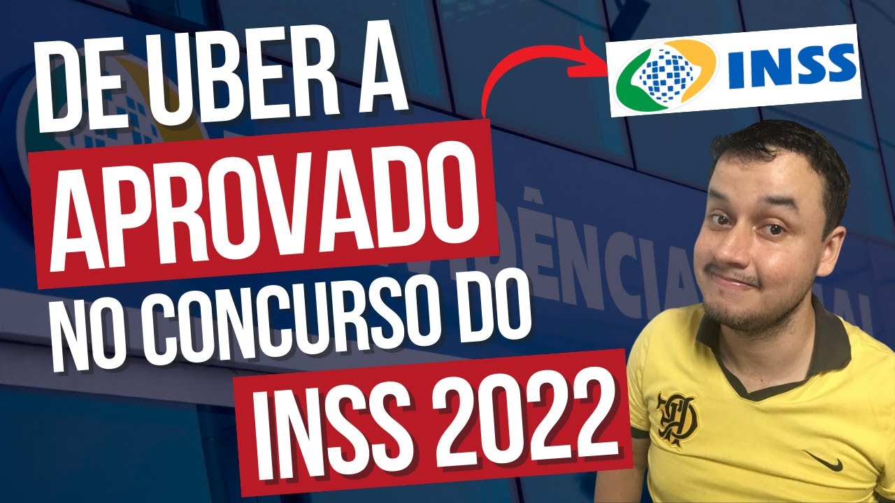 Como passei no CONCURSO DO INSS 2022
