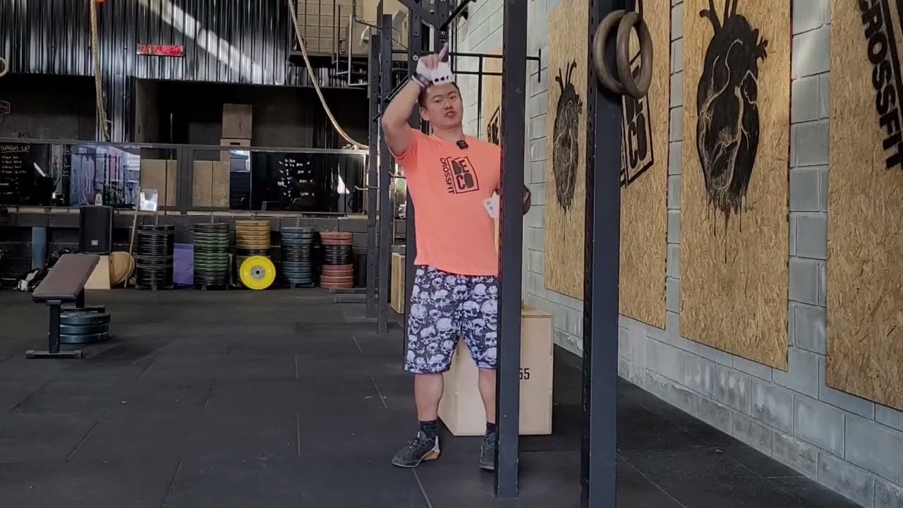 Pé na Barra T2B do jeito mais fácil  - Movimentos do Cross