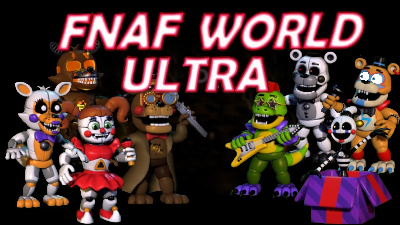 Я попал в ЗАКУЛИСЫ ХЭЛЛОУИНА в FNaF World Ultra!