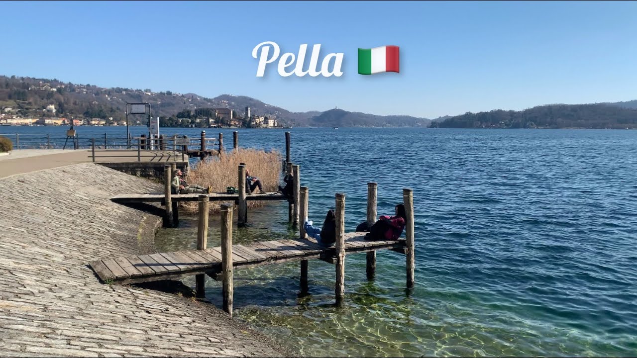 Pella 🇮🇹 Walking tour in province of Novara, Piedmont. Spring in Italy ☀️
