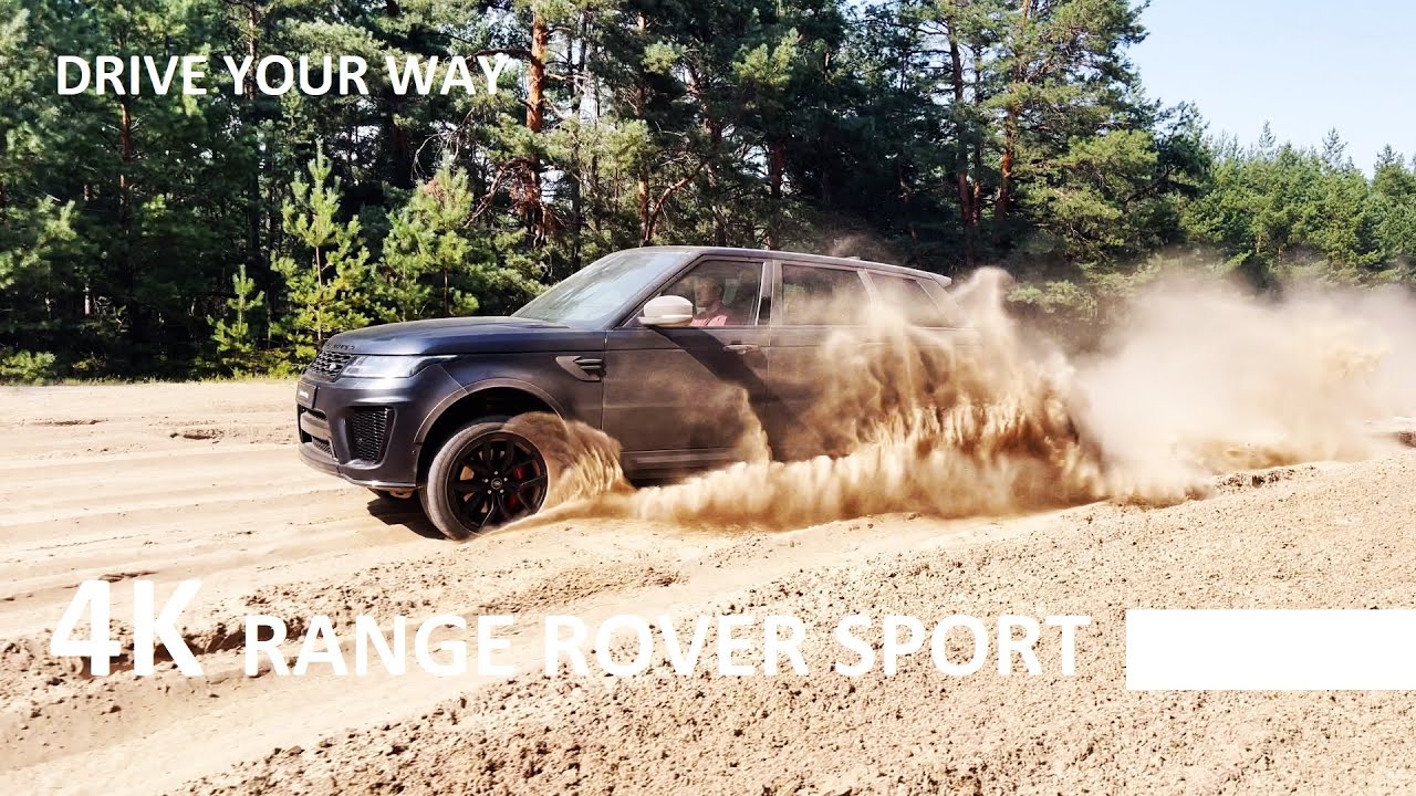 Range Rover Sport Off Road Test Drive and Review - SVR 575HP // PHEV Range Rover Sport Slalom // RRS