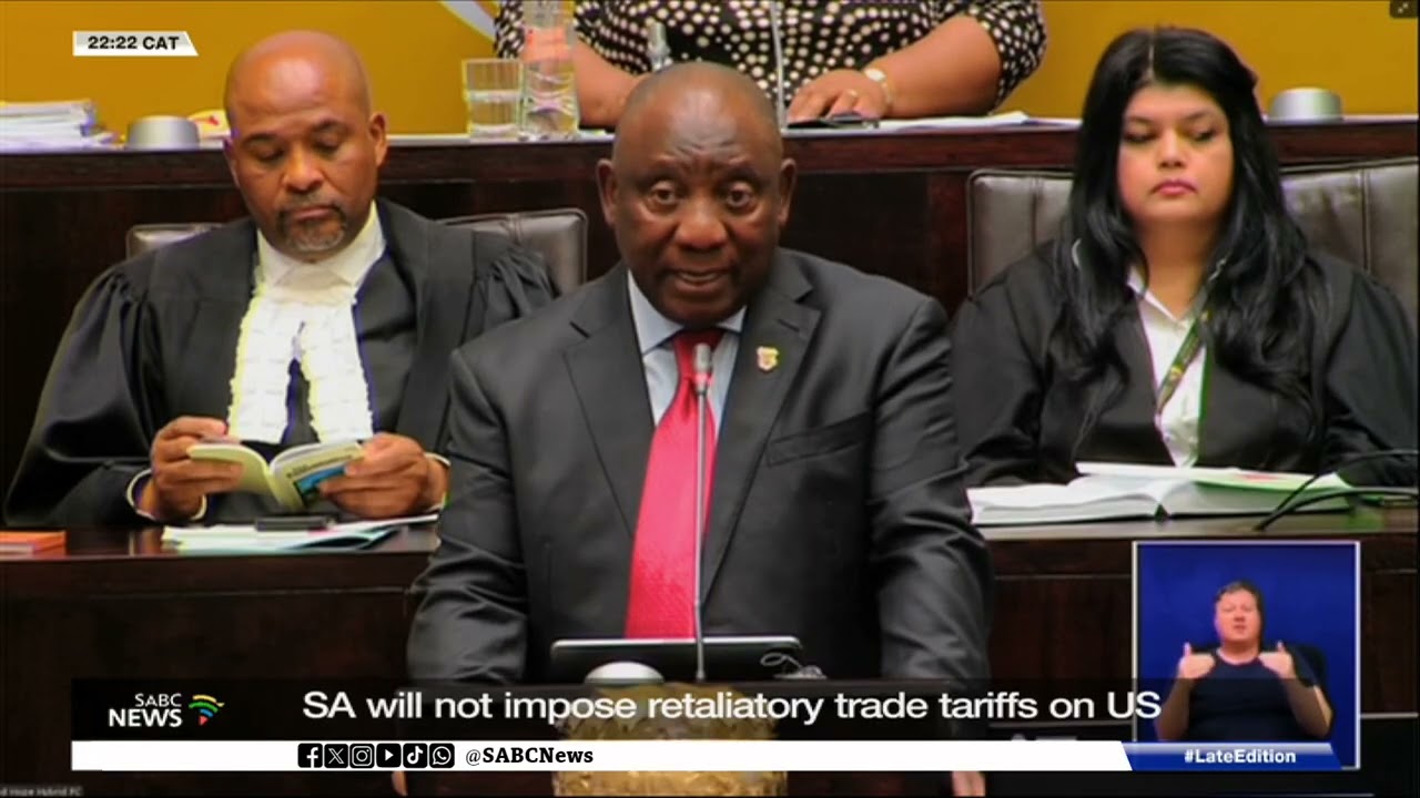 SA will not impose retaliatory trade tariffs on US
