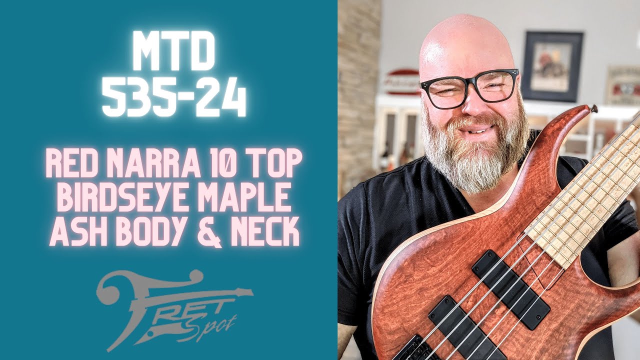 MTD Bass 535-24: Red Narra 