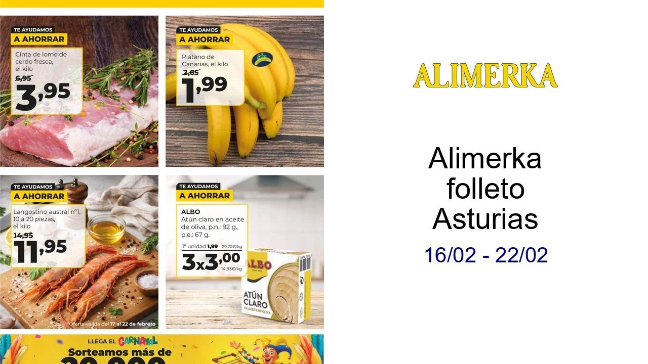 Alimerka folleto Asturias 16/02 - 22/02