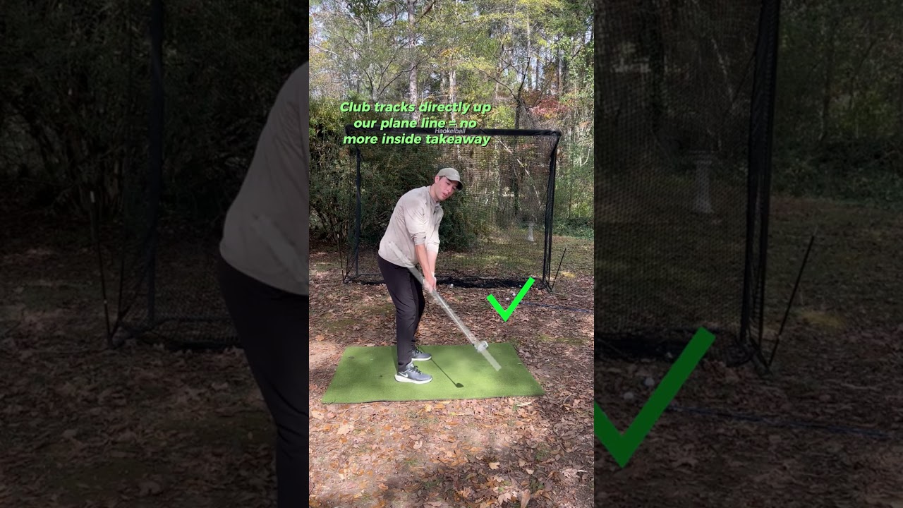 Perfect your Backswing | Quick Fix for your Inside Takeaway 