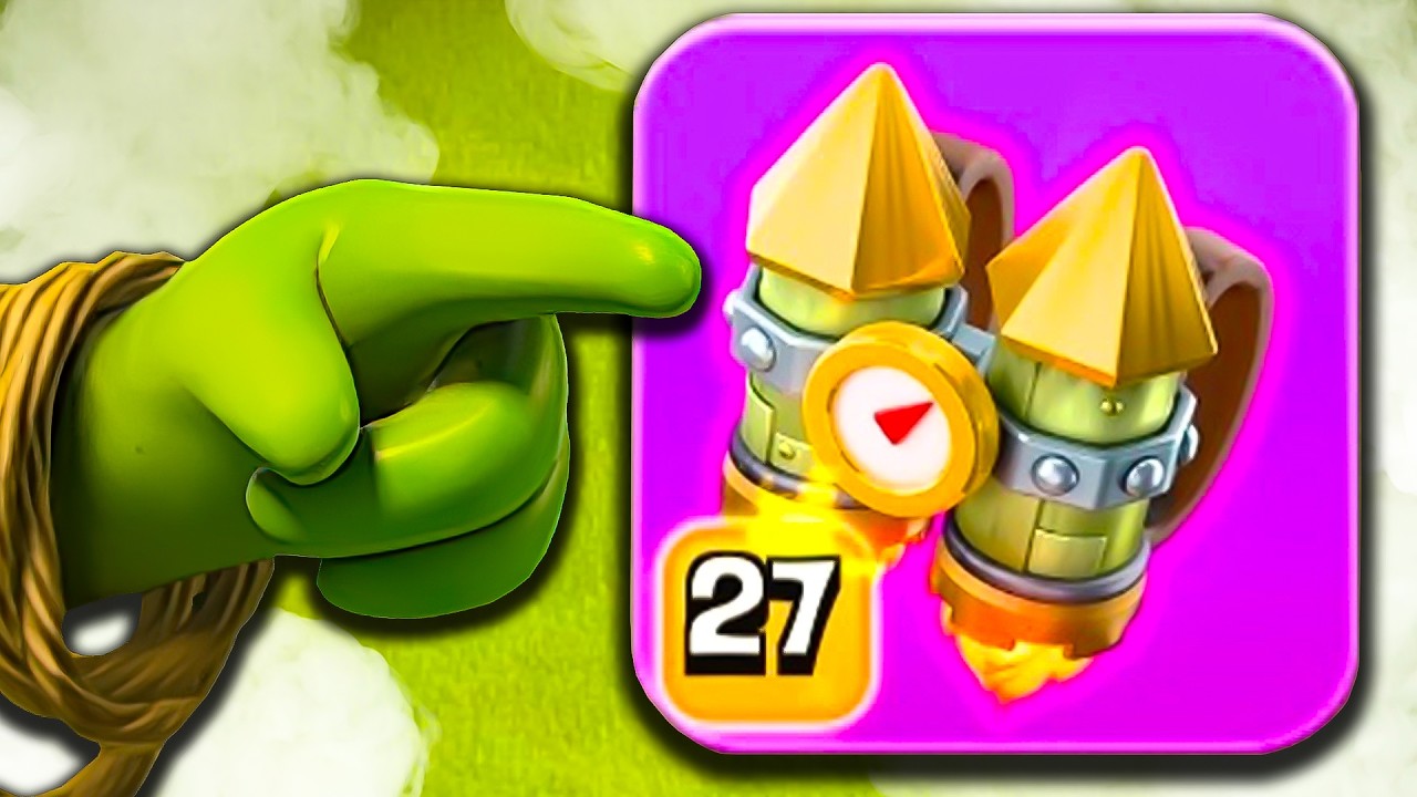 🚀НОВОЕ СНАРЯЖЕНИЕ &mdash; РАКЕТНЫЙ РАНЕЦ! Имба или Мусор? ►  Clash of Clans!