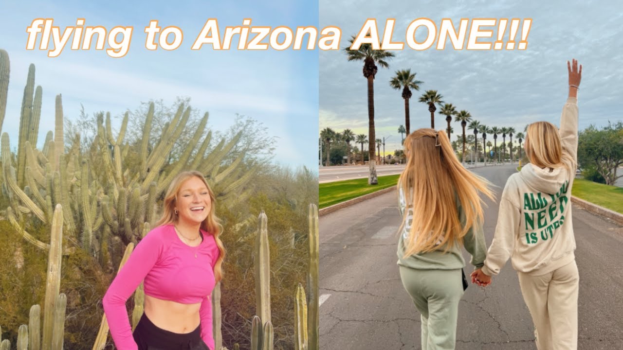 Flying to Arizona ALONE || 2023