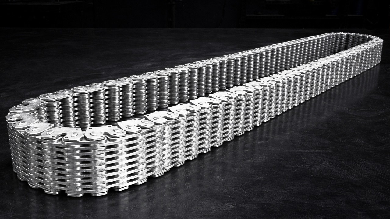 Превращение зубчатой ​​цепи в брутальный дамасский нож | Невероятная трансформация!