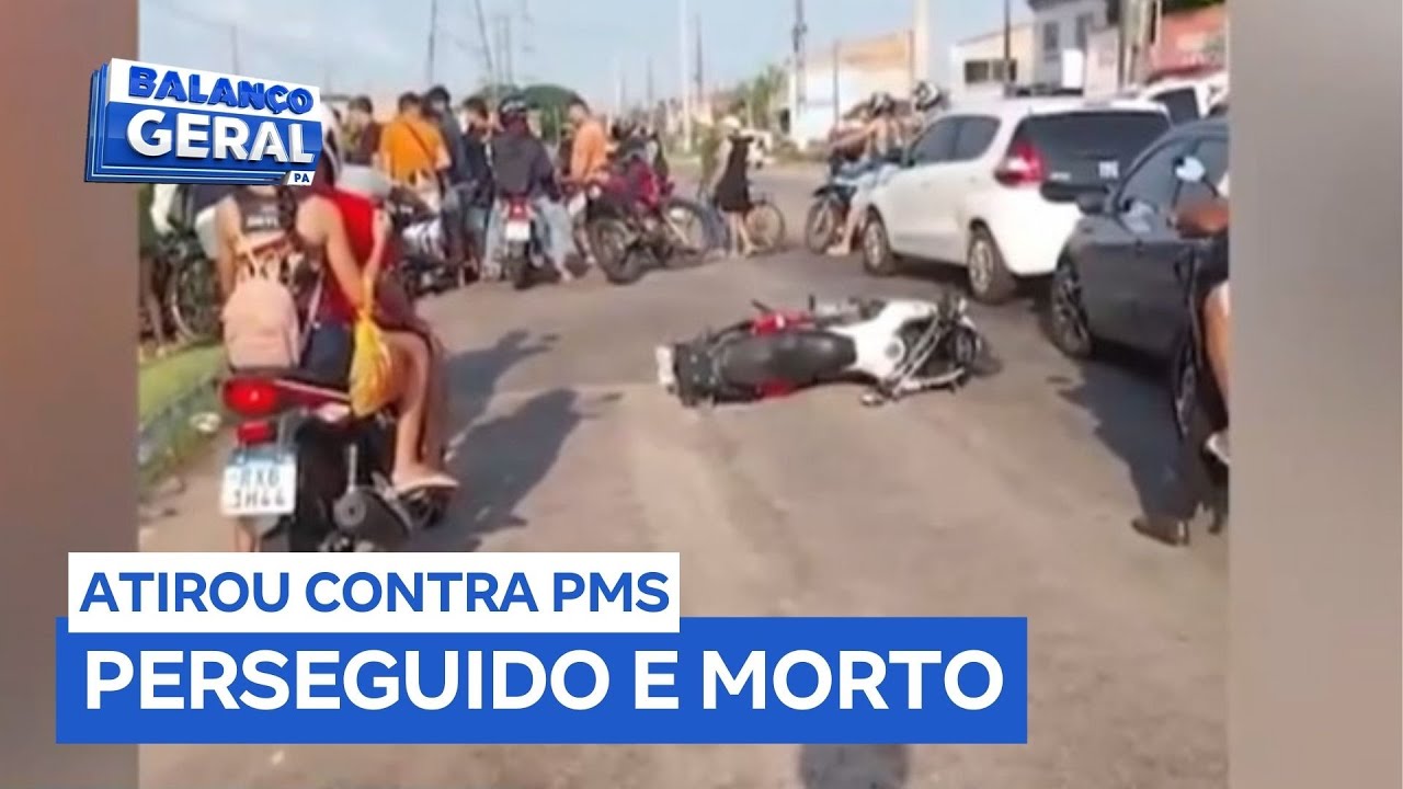Suspeito de assaltar mercadinho é morto durante perseguição policial