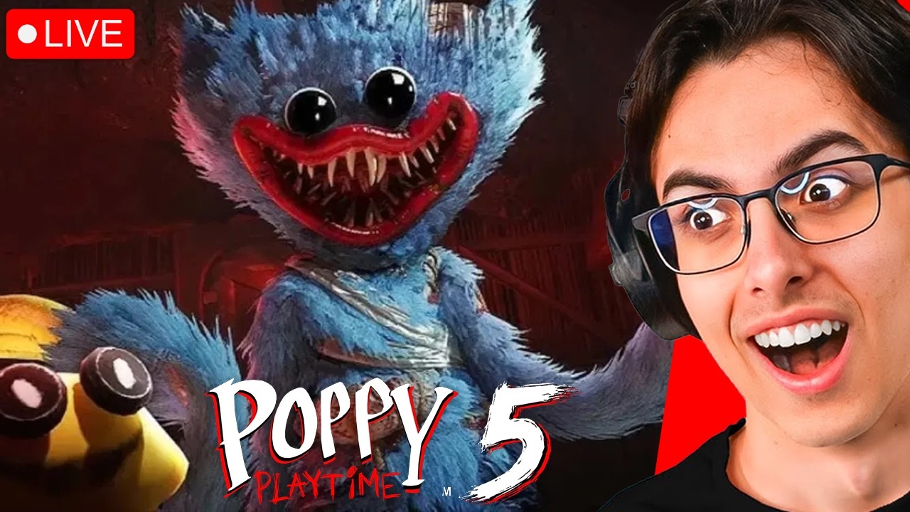 *LIVE STREAM* POPPY PLAYTIME 5 LOCK IN! (Full Game)