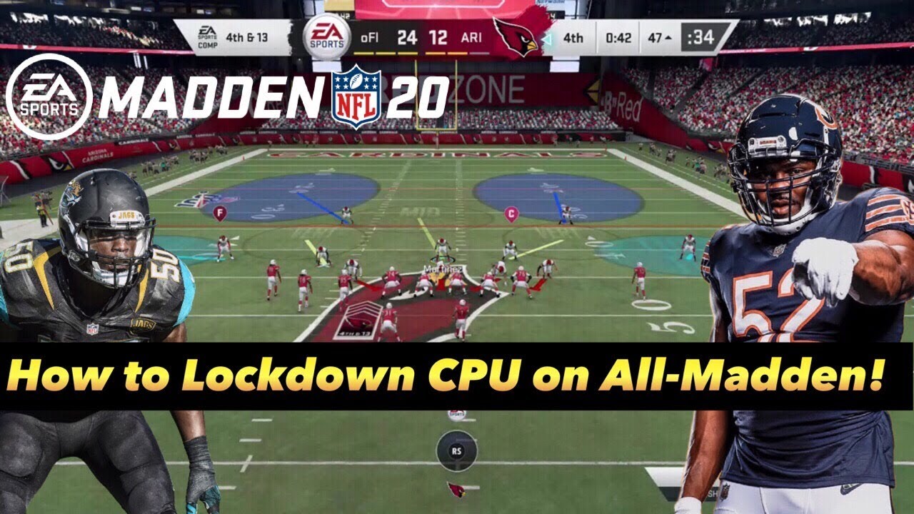 Madden NFL 20 HOW TO STOP CPU ON ALL MADDEN COMP DIFFICULTY!