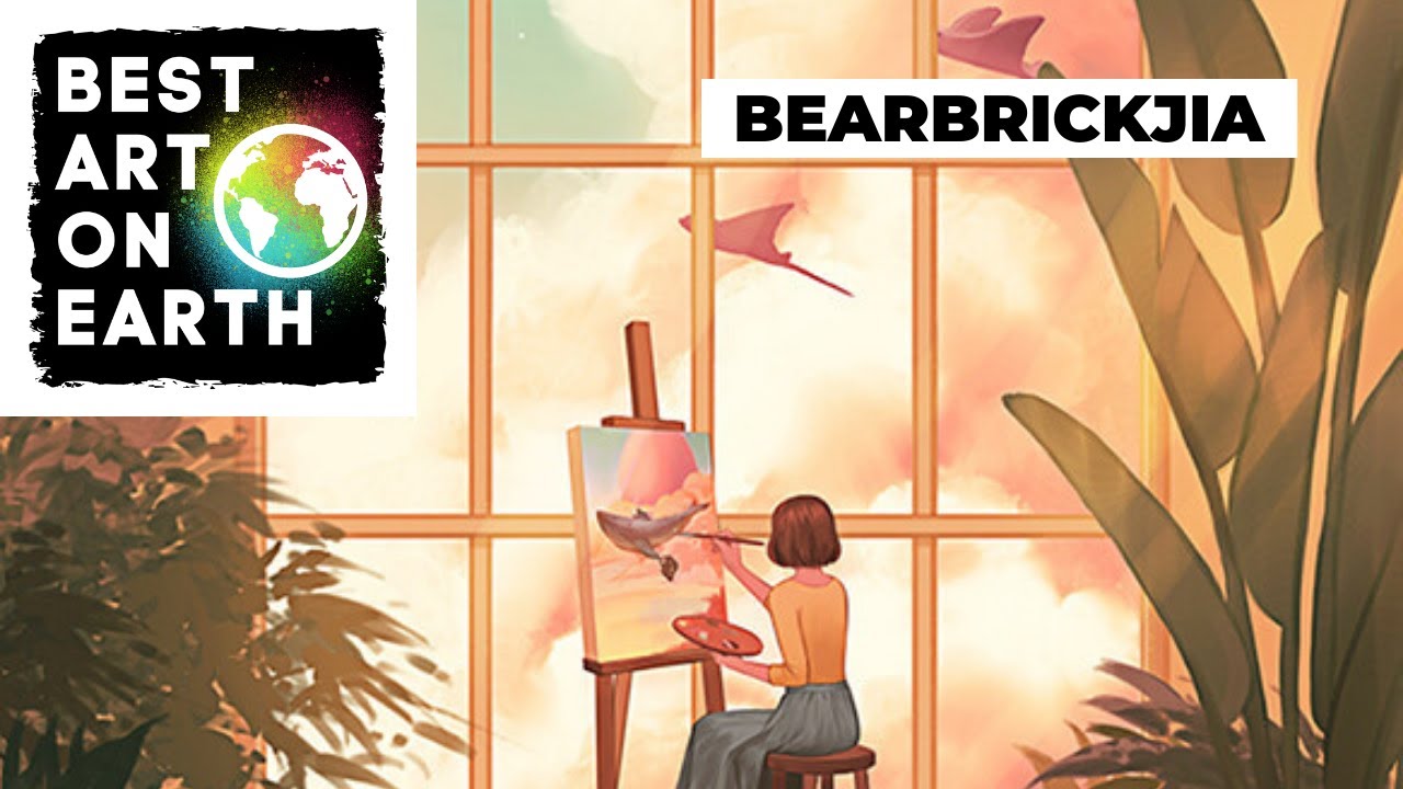 Creating a visual DAYDREAM with Bearbrickjia - BEST ART ON EARTH