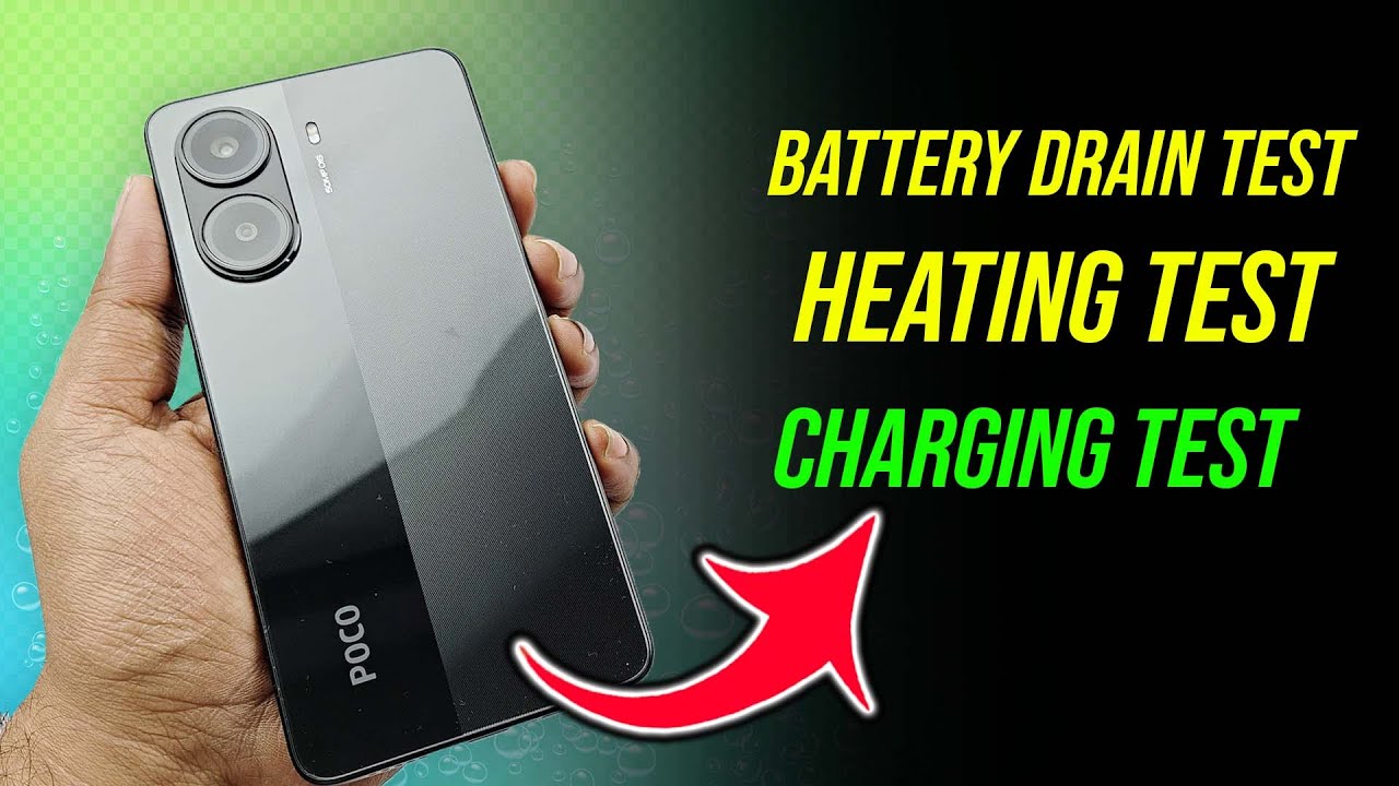 🔥 POCO X7 PRO - Battery Drain Test, Charging Test, Heating Test