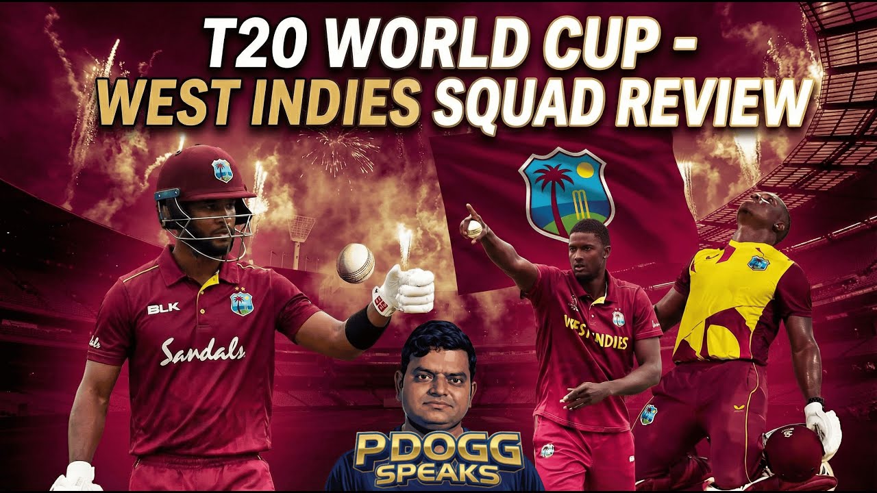Can West Indies Repeat 2016 Heroics in India? | T20 World Cup West Indies Squad Review | Pdoggspeaks