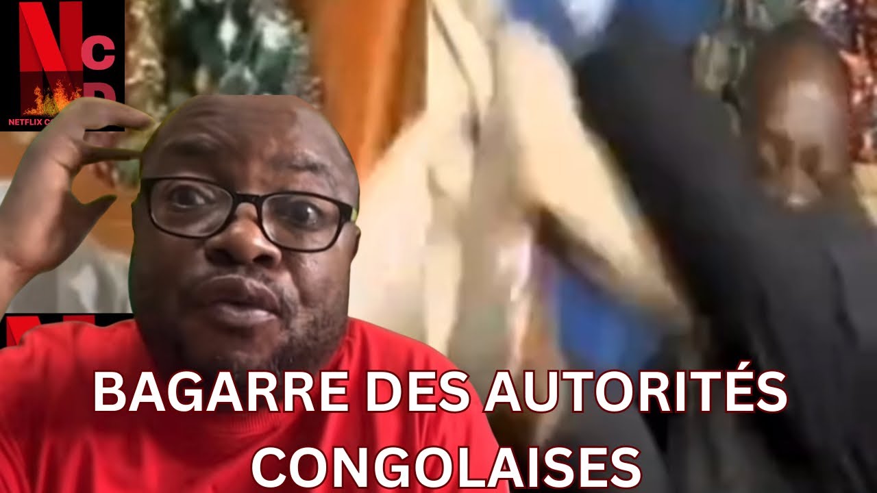 BAGARRE DES AUTORITÉS CONGOLAISES EN DIRECT
