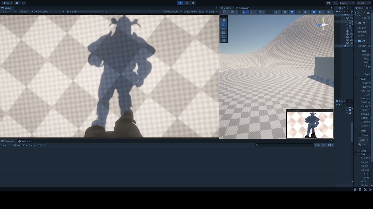 Unity First Person Animated Legs