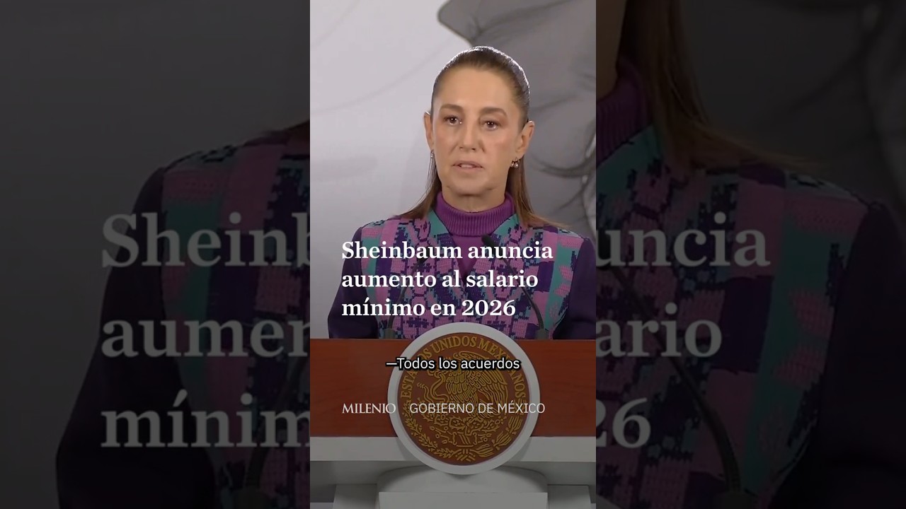 Salario m&iacute;nimo subir&aacute; 13% en 2026: llegar&aacute; a 315 pesos diarios