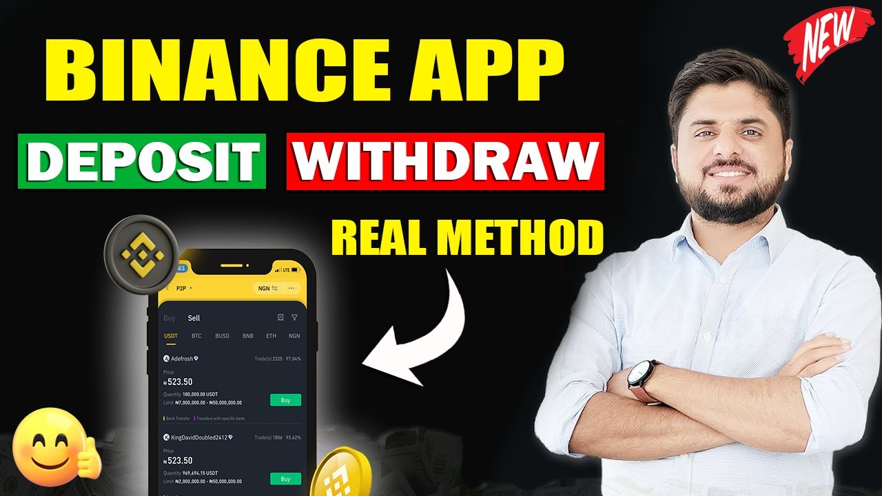 How To Deposit or Withdraw Payment From Binance ? | Binance App Withdraw or Deposit #binance