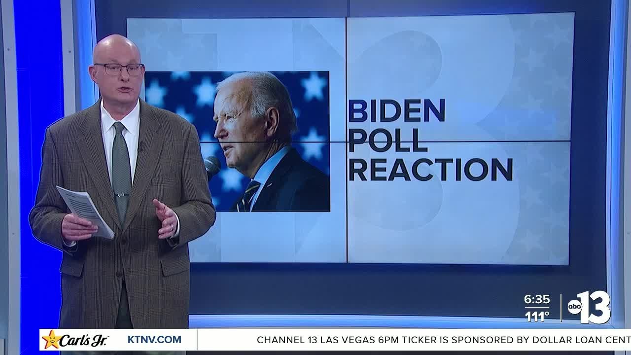 President Joe Biden down in polls after debate debacle