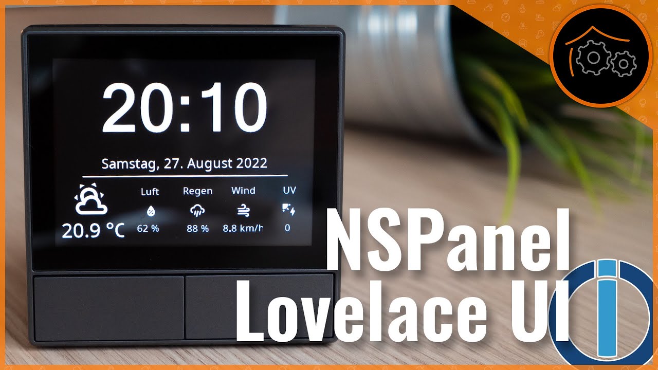 NSPanel mit Lovelace UI - so habe ich mir das vorgestellt!