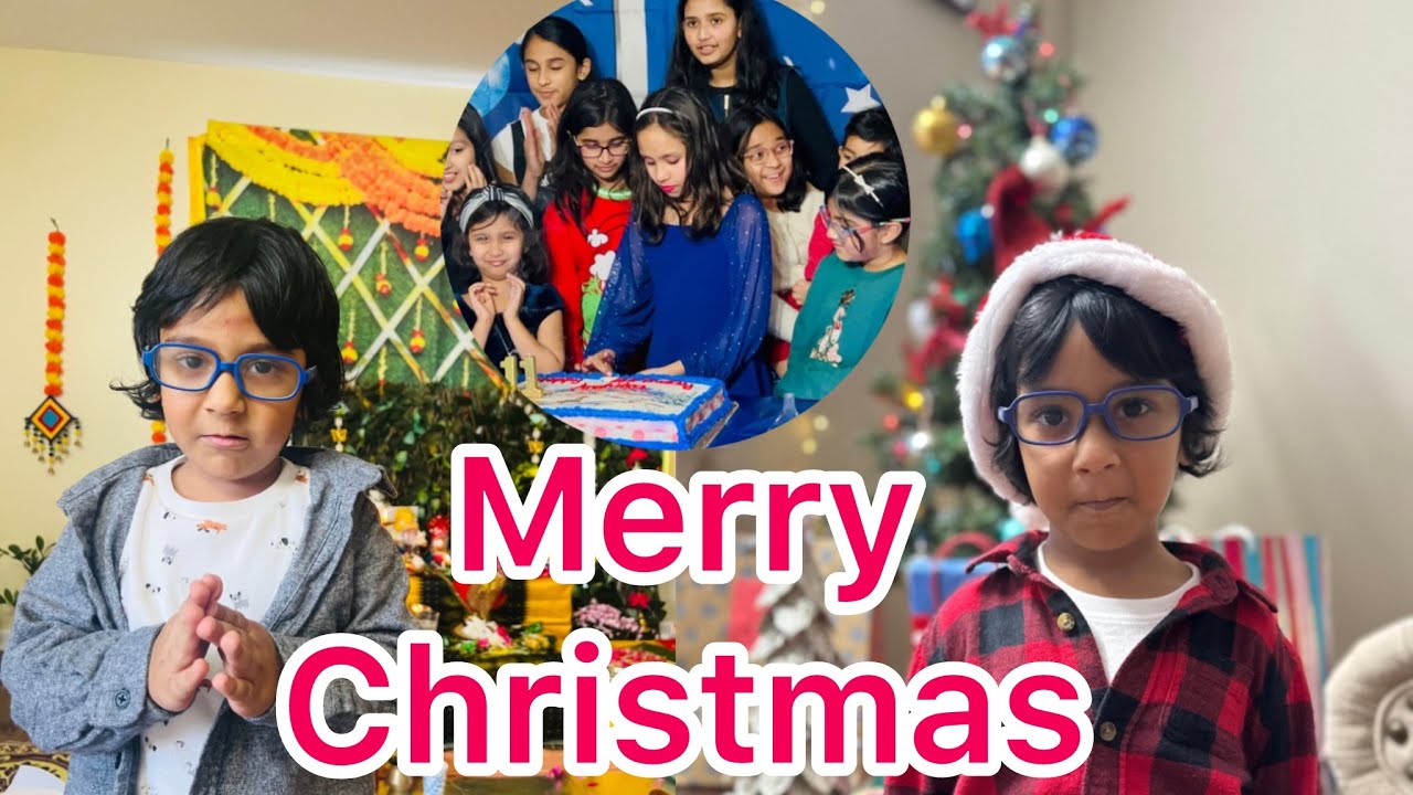 Merry Christmas in USA 🎄Gift & Letter from Santa Claus #christmas #birthday #indianinusa 