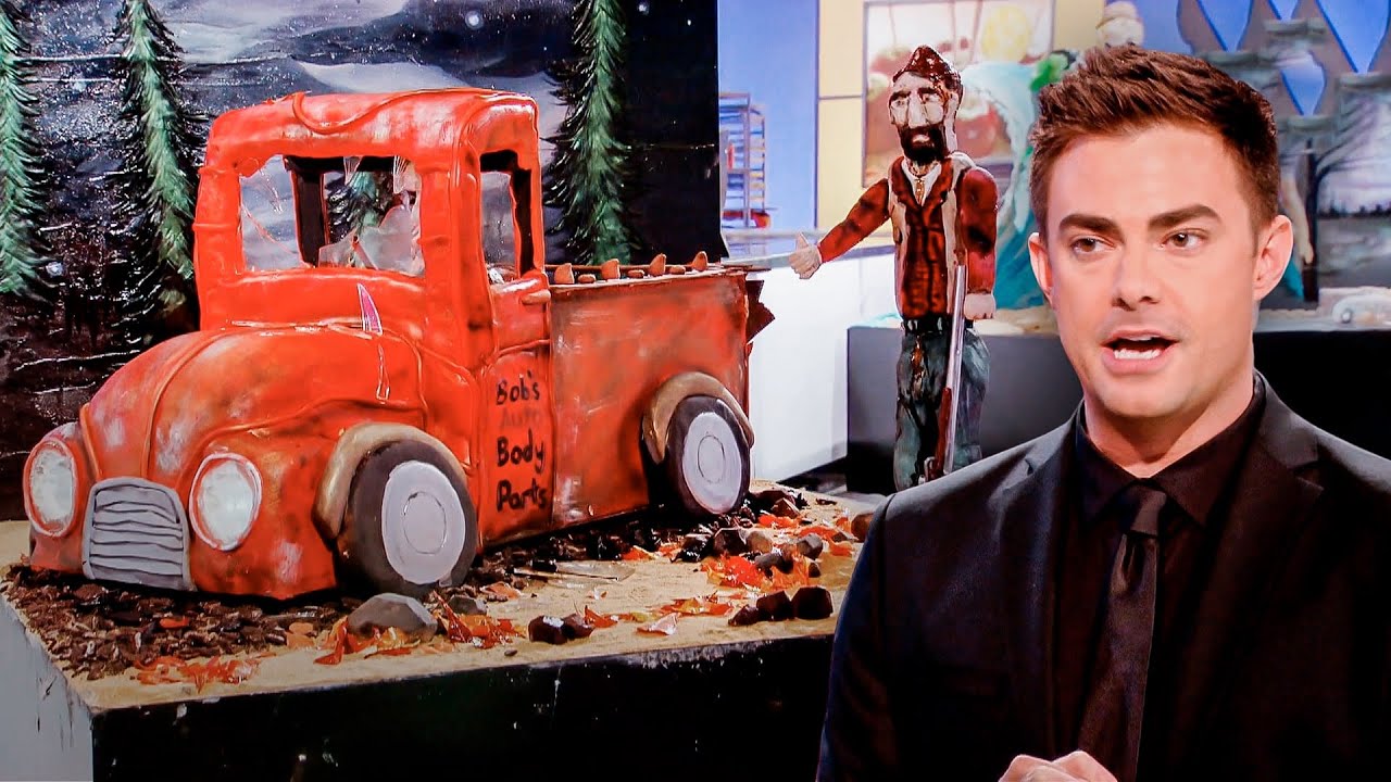 1¡La peor pesadilla de un viajero hecha pastel! | Guerras de Halloween | Hogar HGTV