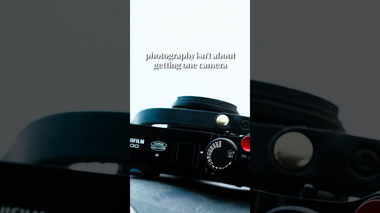 stop chasing lenses.