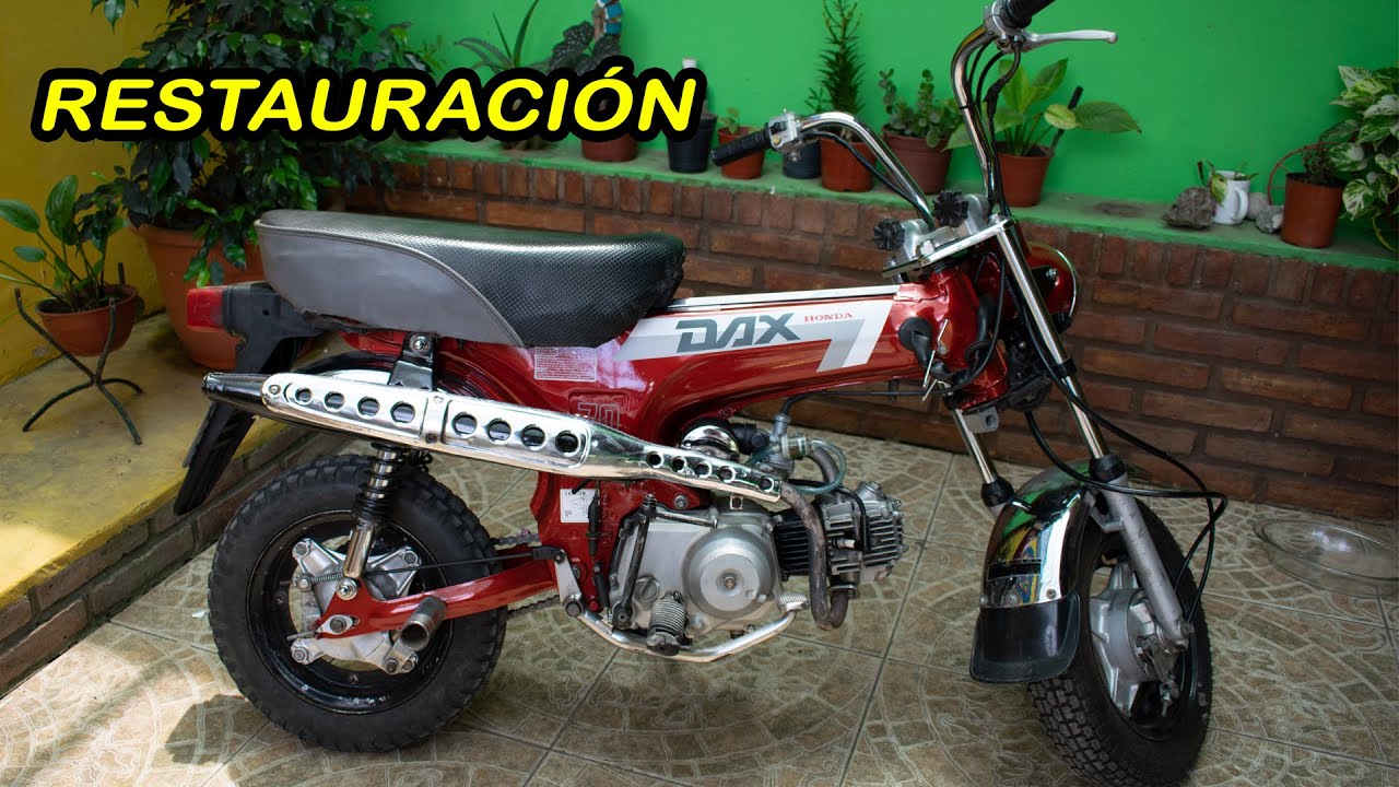 Restauración de HONDA DAX ST70 JAPON