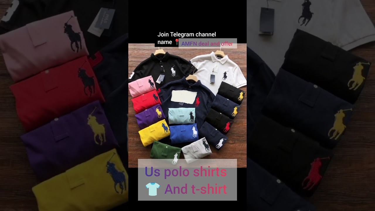 Us polo shirts | Us polo t-shirt | Shopping discount deals | telegram channel