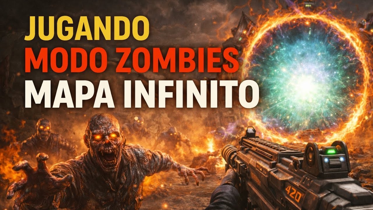 Call of duty Mobile modo zombies MAPA INFINITO 