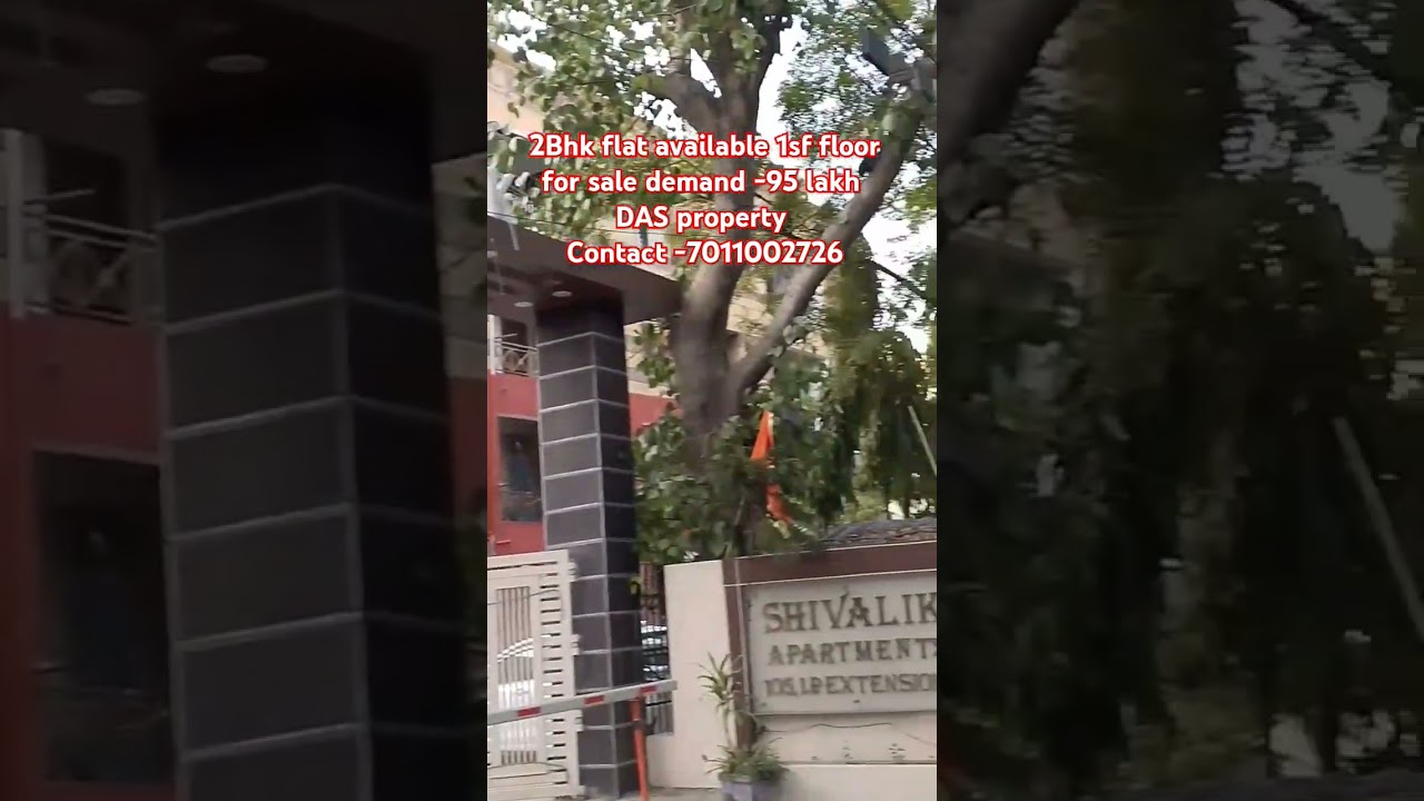 2Bhk flat for sale 1sf floor shivalik apartment #ipextension #patparganj #realestate