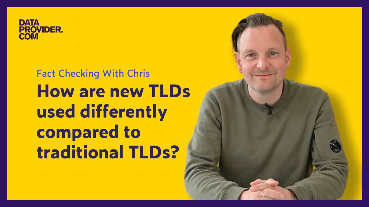 How are new TLDs used differently compared to traditional TLDs?