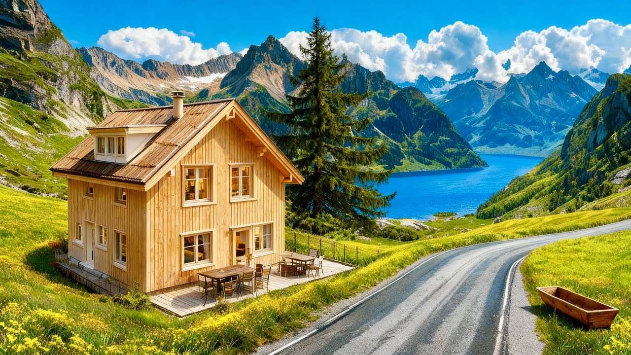 Swiss  4K , Hiking the Magical Valleys of Switzerland – Pure Peace