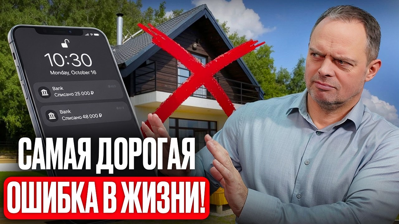 8 причин НЕ СТРОИТЬ ДОМ, а КУПИТЬ КВАРТИРУ! ДОМ ВАМ НЕ НУЖЕН!