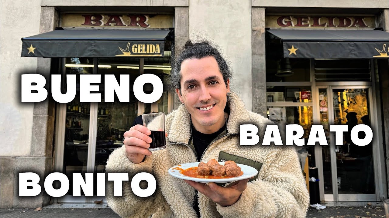 Filas de 1 hora para comer AQUÍ: Comida REAL en BARCELONA