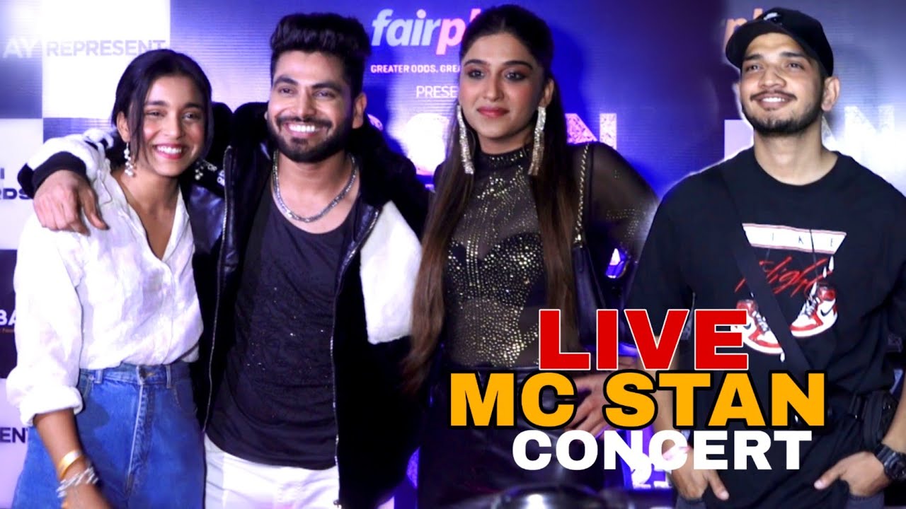Mc STAN Live Concert | Nimrit Kaur Ahluwalia, Shiv Thakare, Sumbul Touqeer Khan, Munawar Faruqui