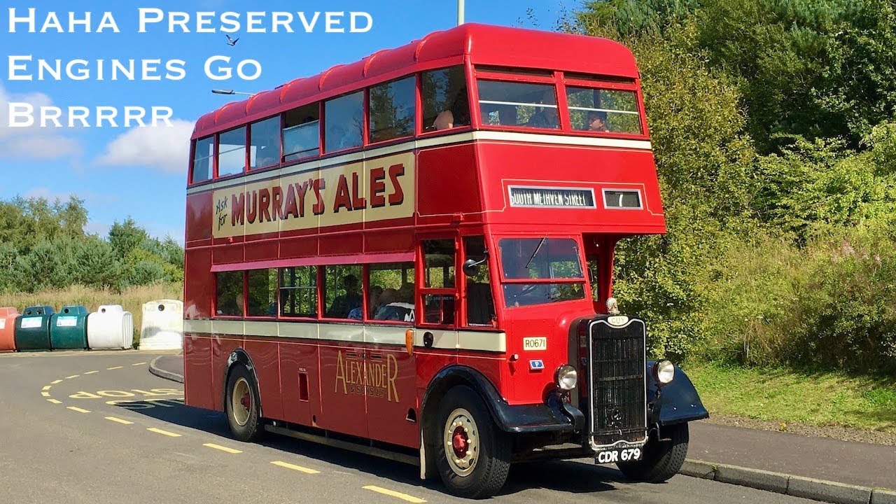 Bus Engines Starting Up 7