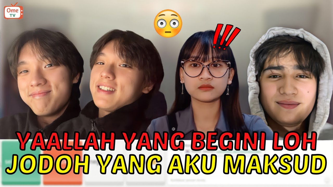 SAKING GANTENGNYA SAMPAI BANYAK YANG NGIRA DIA OPLAS😲 - OME.TV INTERNASIONAL KOREA