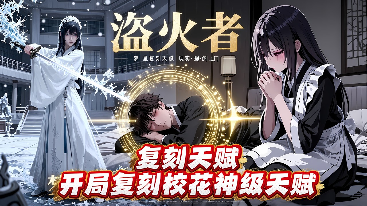 《复刻天赋，开局复刻校花神级天赋》1-129，穿越成F级废柴，梦中竟让SSS级冰山校花当乖巧女仆！现实她高冷一剑霜寒，直到某天剑抵咽喉：梦里玩我脚的人是你？
