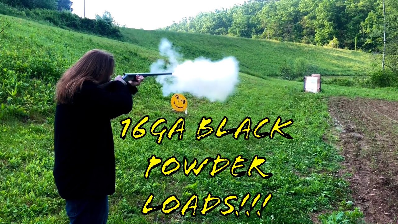 16 Gauge Black Powder Buckshot Range Testing!!!