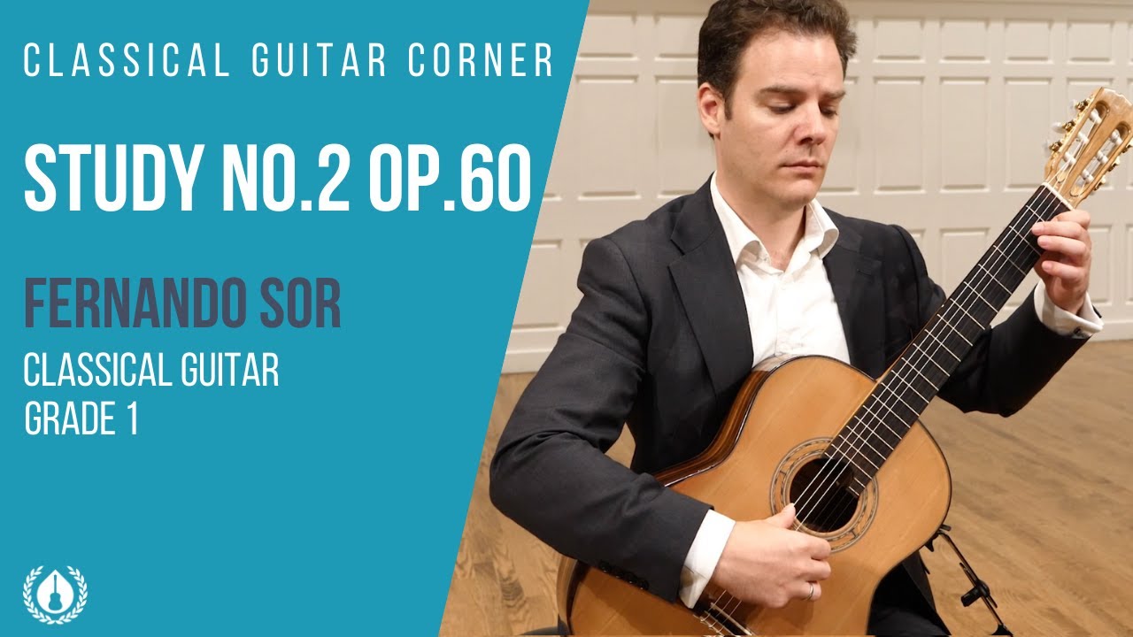 Study No.2 Op.60 by Fernando Sor - Grade 1 Repertoire for Classical Guitar