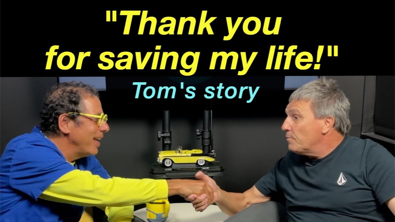 Thank you for saving my life! Tom's story- Chronic head pressure, neck pain, & vision loss