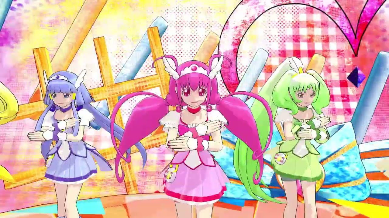 [MMD x Precure] every time we touch