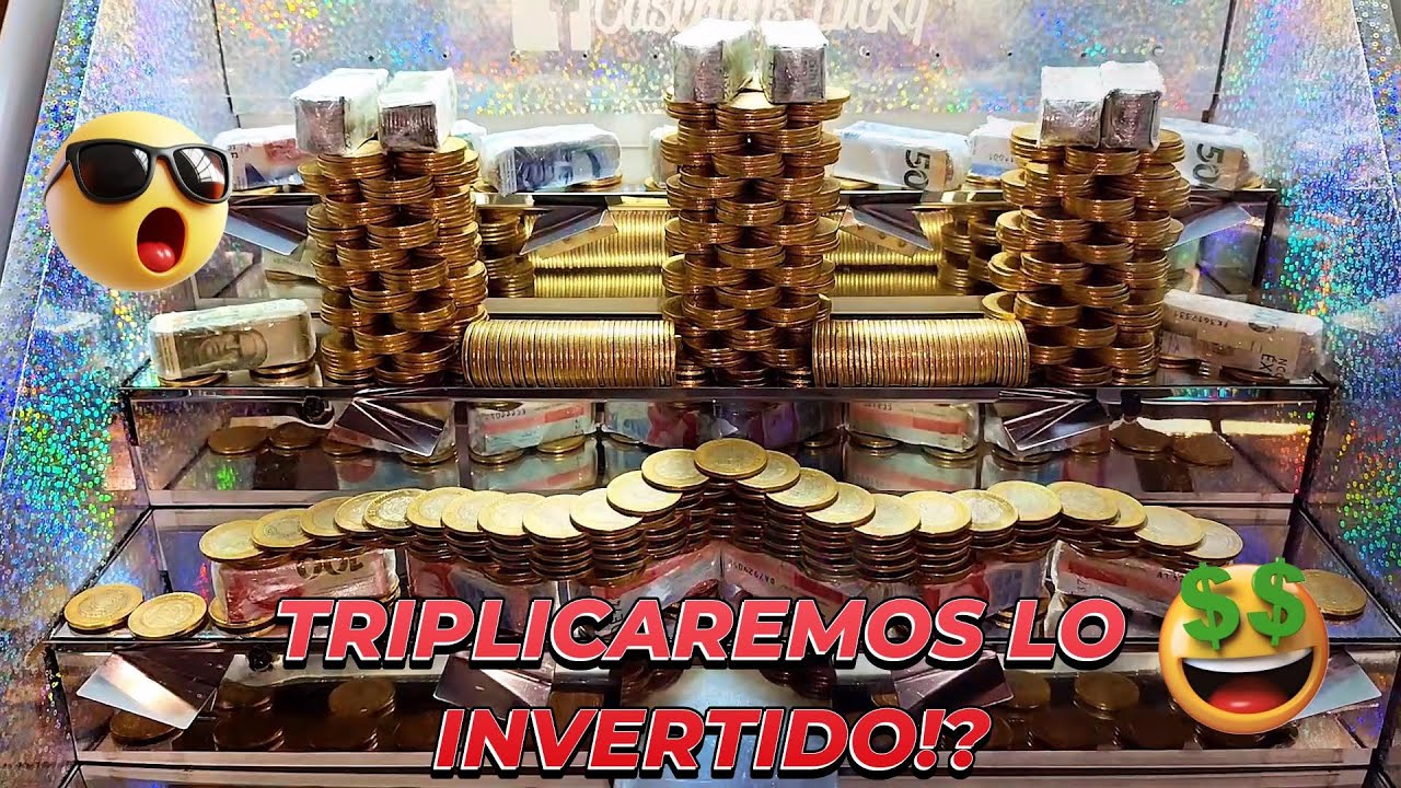 Maquina BIEN PAGADORA Vamos por TODO Maquina de Cascada de $ 10  @CONOCIENDO EL BARRIO @SUSAN-JUEGA