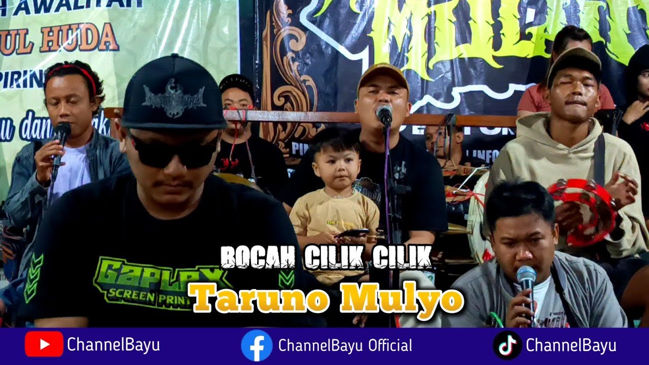 Enak Poll!! Bocah cilik cilik Taruno Mulyo || Live Botomulyo Cepiring 