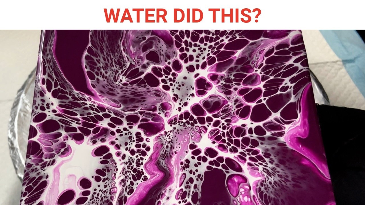 Acrylic Pour Painting | Budget Friendly Cell Activators | Cells Without Australian Floetrol