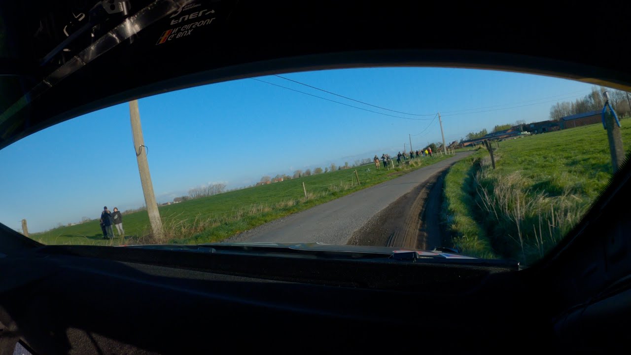 Rally Tac 2022 onboard SS1 Schuiferskapelle Gino Bux - Nicolas Gilsoul Skoda Fabia Rally2 evo
