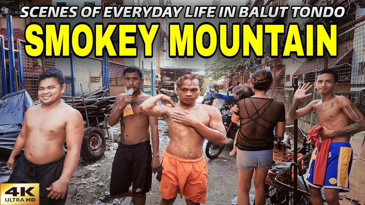 Why People Are Afraid of This Neighborhood in Balut Tondo Manila Philippines [4K]